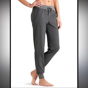 Athleta Wool City Jogger Cuff Mid Rise Pants Women’s Grey Size 8